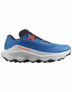 Salomon - Zapatillas de trail - Ultra Glide 3 M French Blue / Lunar Rock / Cherry Tomato  