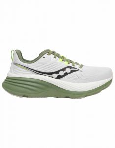 Saucony - Zapatillas de running - Hurricane 24 White/Olivine  