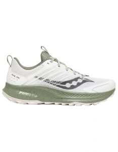 Saucony - Zapatillas de trail - Ride Tr2 White/Olivine  