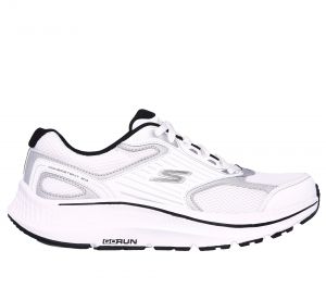 Skechers GO RUN Consistent 2.0 - Silver Wolf en Blanco/Plata, talla 47
