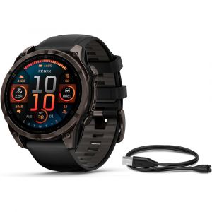 Garmin fenix 8 47 mm amoled pulsómetros con gps