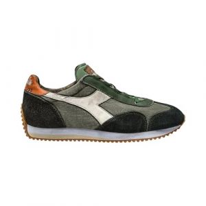 Diadora Heritage Equipe H Dirty Stone Wash Evo Zapatillas Unisex Verde Petróleo