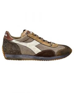 Diadora Heritage Zapatillas Equipe Dirty SW Evo 181251 Sneaker Casual Hombre Lona Blanco
