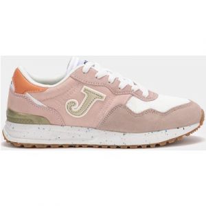 Zapatillas casual c.367 lady 25 mujer blanco rosa
