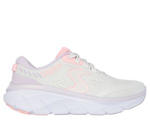 Skechers D'Lux Walker 2.0 - Active Pace en Blanca/Rosa, talla 37, Vegan