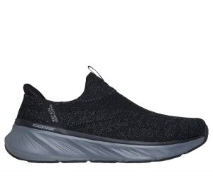 Skechers Slip-ins Relaxed Fit: Edgeride - Commissioner en Navy/Naranja, talla 48.5, Vegan