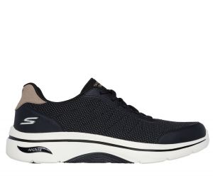 Skechers GO WALK Arch Fit 2.0 - Umi en Negro, talla 45.5