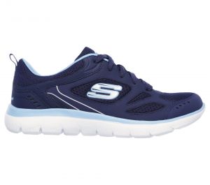 Skechers Summits - Suited en Azul Marino/Azul, talla 40