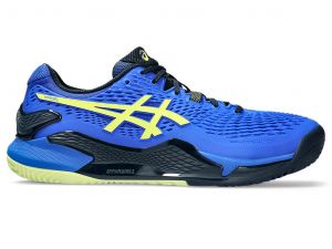 ASICS Gel - Resolution 9 Padel Illusion Blue / Glow Yellow Hombre 
