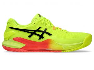 ASICS Gel - Resolution 9 Clay Safety Yellow / Black Hombre 