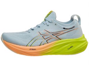 Zapatillas mujer ASICS Gel Nimbus 26 PARIS Gris/Amarillo