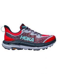 Hoka - Zapatillas de trail - Mafate Speed 4 W Cerise / Stormy Skies para Mujer 