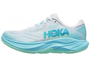 HOKA Rincon 4 Women's Shoes Frost/Blue Spark
