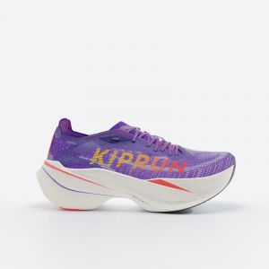 Zapatillas running con placa de carbono Hombre - KIPRUN KD900X LD+ violeta