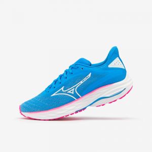 Zapatillas running carretera y camino estabilizado mujer, Mizuno Wave Ultima 16