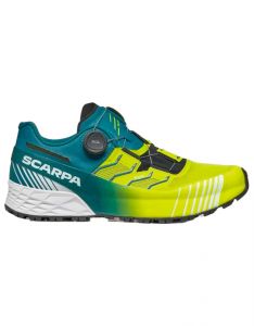 Scarpa - Zapatillas de trail - Ribelle Run Kalibra HT Lime Green Deep Lagoon  