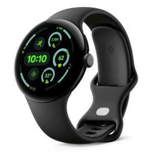 Google Pixel Watch 3 WiFi+4G 45mm Smartwatch Caja Aluminio Negro Mate y Correa Deportiva Obsidiana