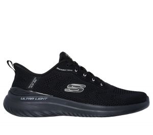 Skechers Slip-ins: Bounder 2.0 - Almir en Negro, talla 48.5, Vegan