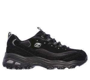 Skechers D'Lites - Biggest Fan en Negro/Blanca, talla 42