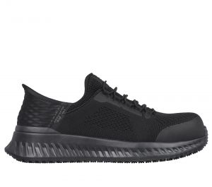 Skechers Slip-ins Work: Tilido - Fletchit en Negro, talla 46