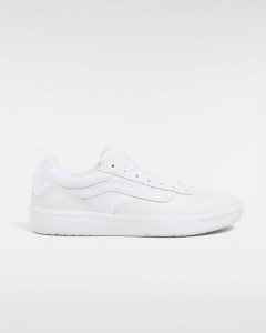 Vans - Zapatillas de cuero Zahba, Hombre, Blanco, Talla: 40.5