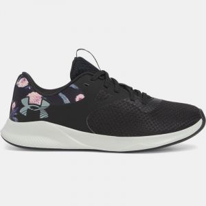 Zapatillas de entrenamiento Under Armour Charged Aurora 2 para mujer Negro / Hydro Verde / Metalico Warm Plata 41