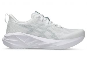 ASICS Novablast 5 White / Piedmont Grey Mujer 