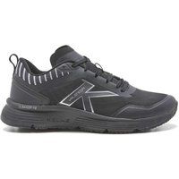 Kelme 46952 Zapatillas running Valencia para hombre en negro de piel vegana