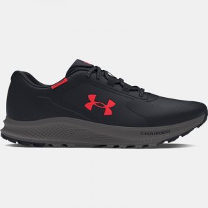 Zapatillas de running Under Armour Bandit Trail 3 para hombre Negro / Negro / Fire 45