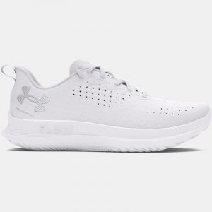 Zapatillas de running Under Armour Velociti 4 para mujer Halo Gris / Mod Gris / Shaded Fuchsia 41