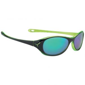 Cebe Gafas De Sol Gecko 1500 Grey Blue Light Green Flash Mirror/CAT3 Shiny Black / Cristal Yellow