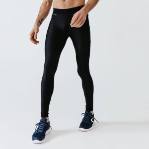 Mallas cortas de running transpirables negras para hombre Dry