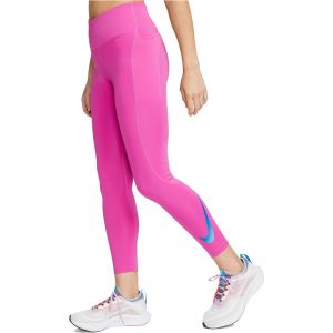Nike dri-fit fast 7/8 tight malla larga running mujer