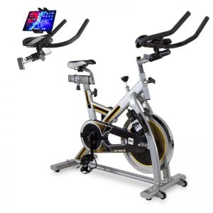 Bicicleta indoor Mkt Jet H9158RFH + soporte universal para smartphone/tablet