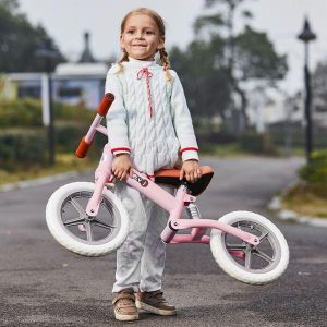 Bicicleta sin Pedales HOMCOM 85x36x54 cm rosa