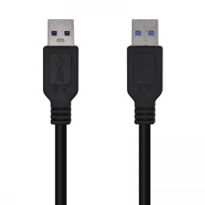 Aisens Cable USB 3.0 Macho/Macho 1m Negro