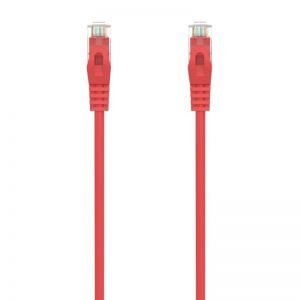 Aisens A145-0559 Cable de Red RJ45 UTP Cat 6A 1m Rojo