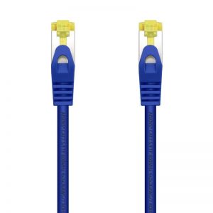Aisens Cable de Red S/FTP RJ45 Cat.7 1m Azul