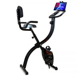 Bicicleta estática magnética plegable YF1500H + soporte para tablet o smartphone