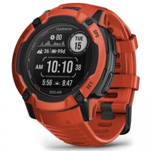 Garmin Instinct 2X Solar Reloj Smartwatch Rojo