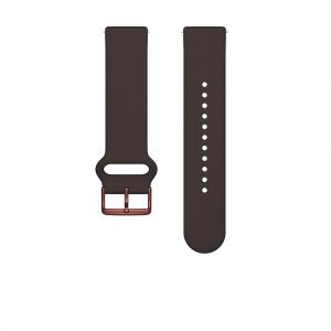 Polar Bracelet Ignite 20mm Silicone Brown S/L Marrón