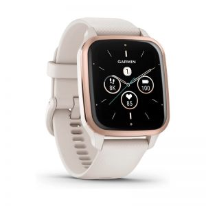 Garmin Venu Sq 2 Music Edition Reloj Smartwatch 40mm Ivory/Peach Gold