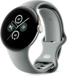 Google Pixel Watch 2 con lo Mejor de Fitbit Seguimiento de frecuencia cardíaca