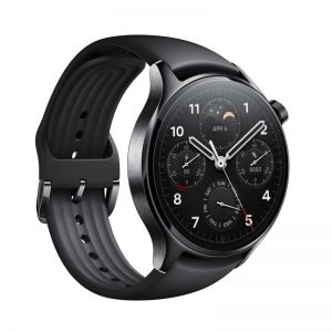 Xiaomi Watch S1 Pro Reloj Smartwach Negro con Correa de Caucho Fluorado Negra