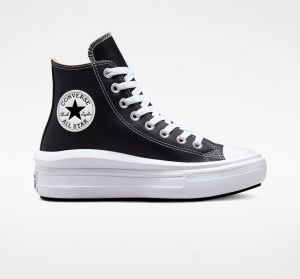 Converse Chuck Taylor All Star Move Platform Foundational Leather White 