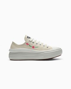 Converse Custom Chuck Taylor All Star Move Platform By You Pink 