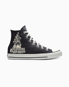 Converse Custom Chuck Taylor All Star Dungeons & Dragons High Top By You Black 