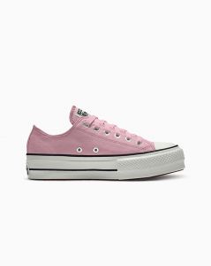 Converse Custom Chuck Taylor All Star Lift Platform By You (wide) Pink 