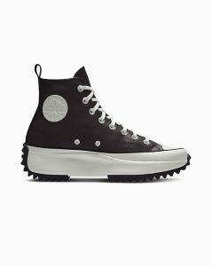 Converse Custom Run Star Hike Platform Leather By You Black 