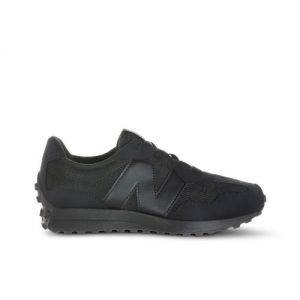 New Balance Niños 327 Bungee Lace in Negro, Synthetic, Talla 32